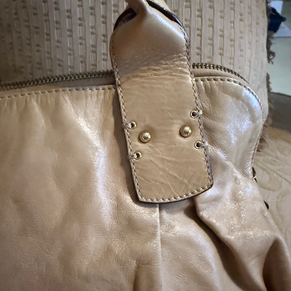 Marc Jacobs Stam bag in quilted beige leather preowned - Picture 14 of 16